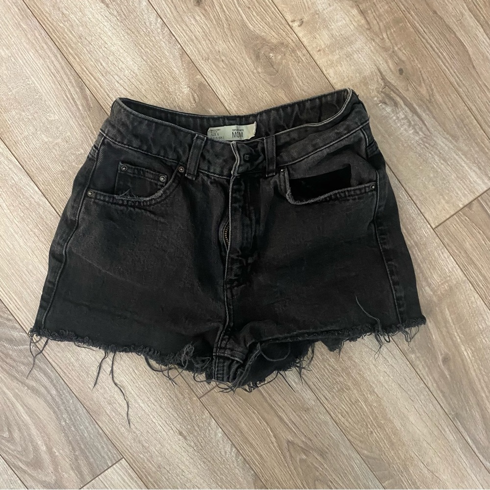 Topshop Moto Mom Shorts